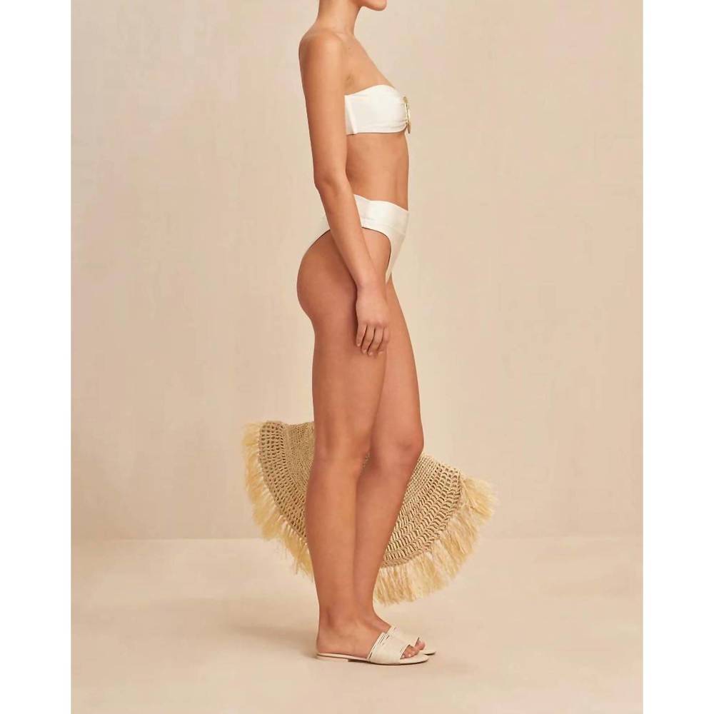 NEW CULT GAIA aradhya bikini bottom in off white - Picture 3 of 3